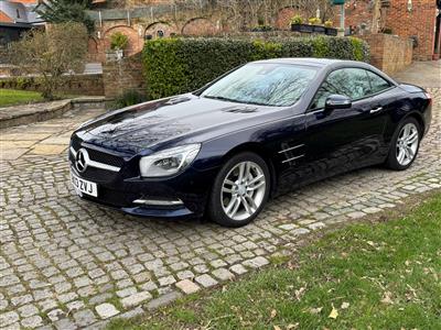 Mercedes Benz+SL350 Blue Efficiency